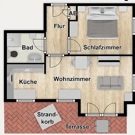 Haus Duenenblick Meerglueck - Im Haus Duenenblick Traumferienwohnung In Strandnaehe